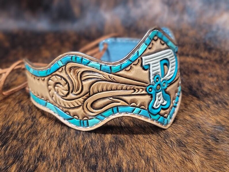 Bridal Garter Belt Custom Tooled Leather Etsy