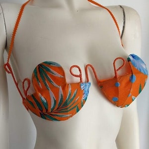 NEW Wire  Bra Samba Mardi Gras Brassiere add your decoration