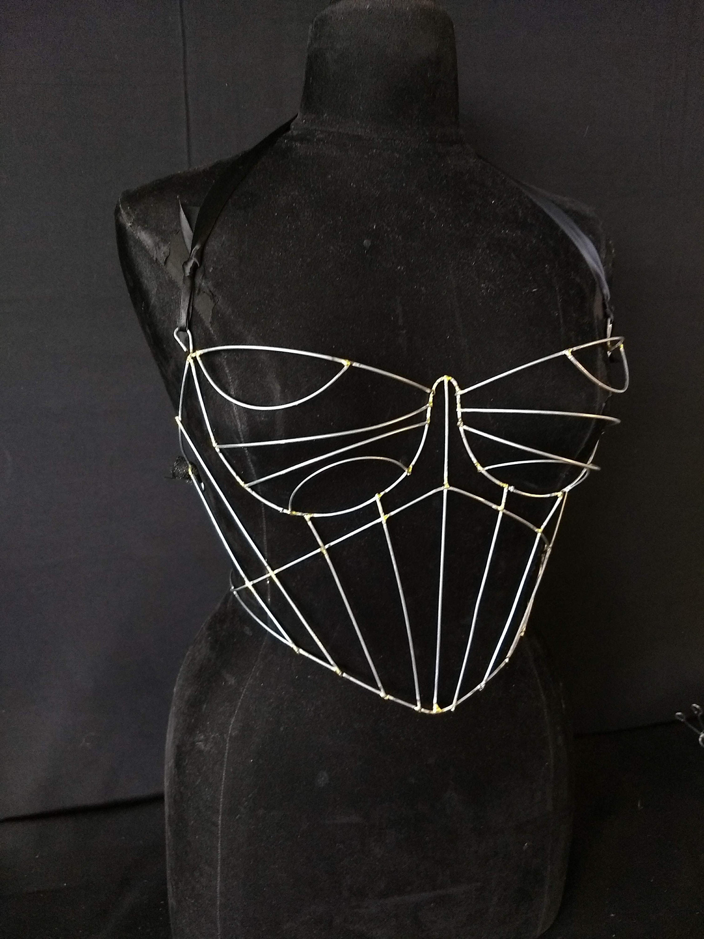 Wire Cage Corset Top - Avant Garde Fashion - Metal Bustier