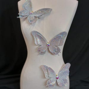 Rhinestone Butterfly, Statement  Applique
