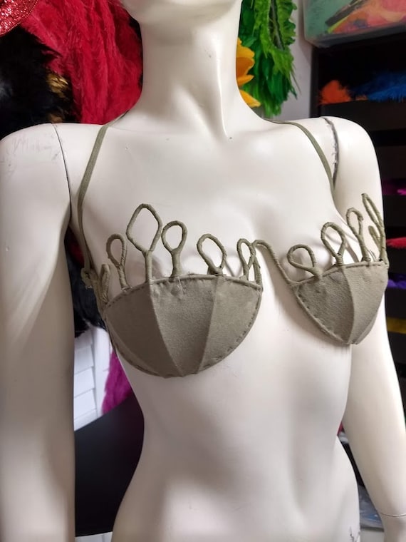 1 Wire Bra Brassiere Frame With Fabric Ready to Ship From USA Cup Sizes 