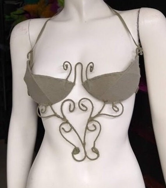 Bra Ready Covered Wire Frame Ready Size 34 36 B C Hand Made Made