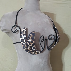 wire bra brassiere frame ready Fabric covered to ship from USA Cup Sizes
