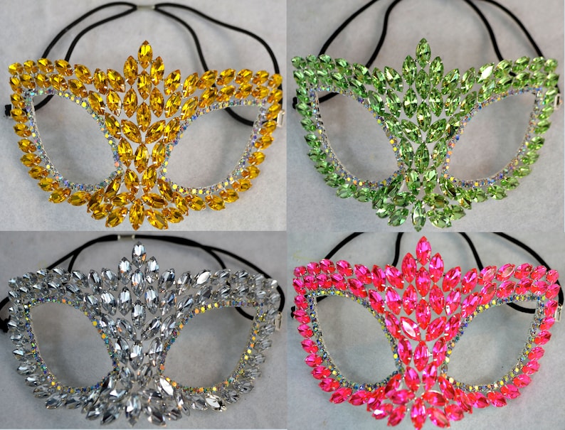 Rhinestone Mask image 1