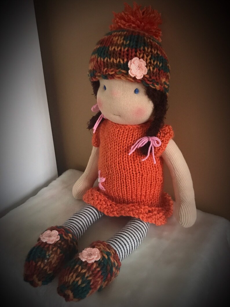 waldorf style doll