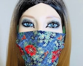Fancy Floral Face Mask