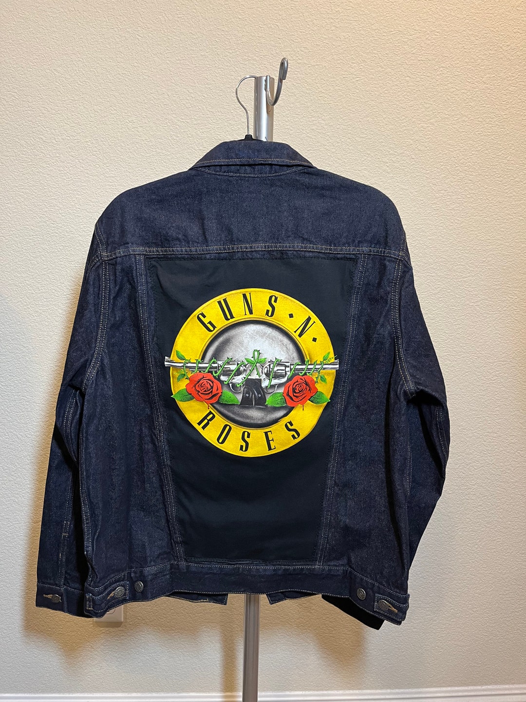 GUNS N ROSES Jacket Mens Size Large Gift for Him - Etsy