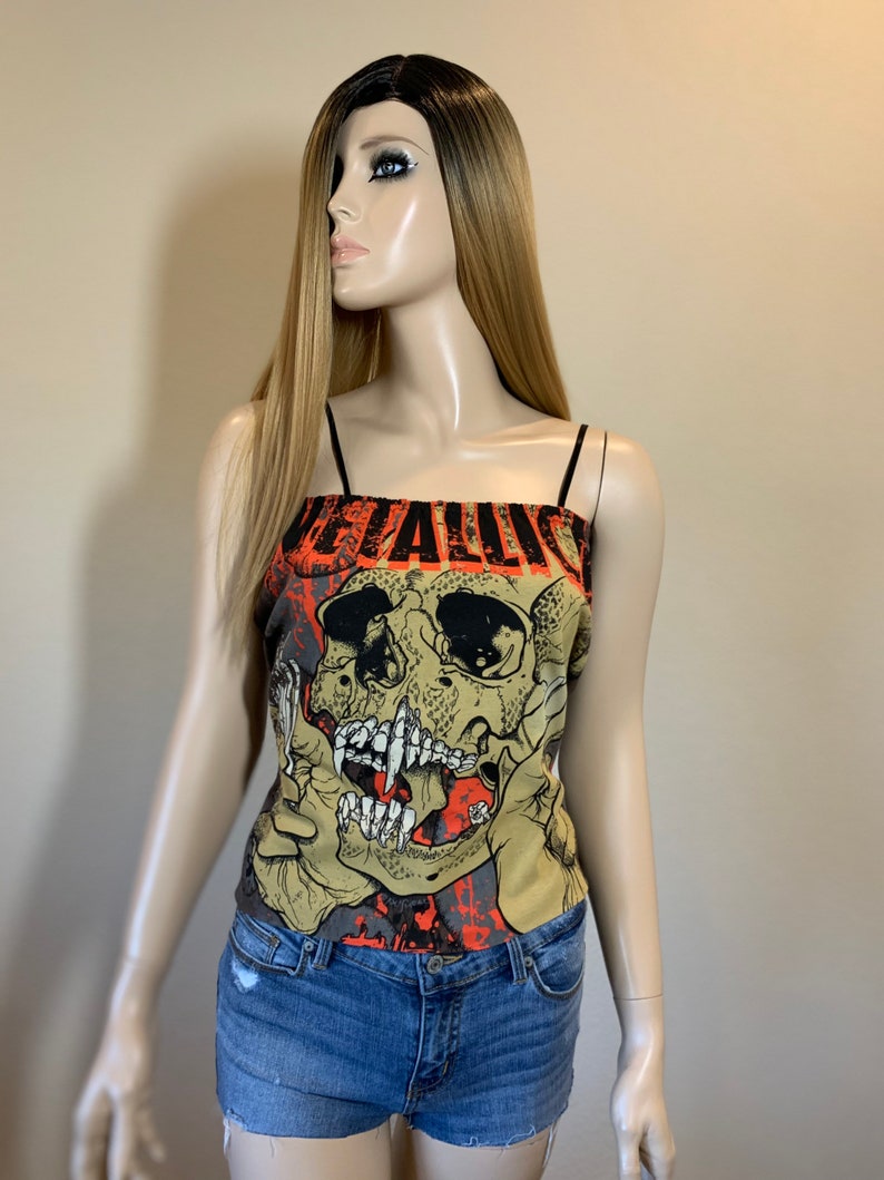 Metallica Tank Top Reconstructed Band Tee Size XS S M L