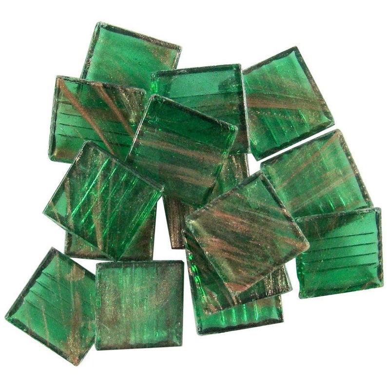 34 Gold Veined Venetian Glass Mosaic Tiles Single Colors and Mixes