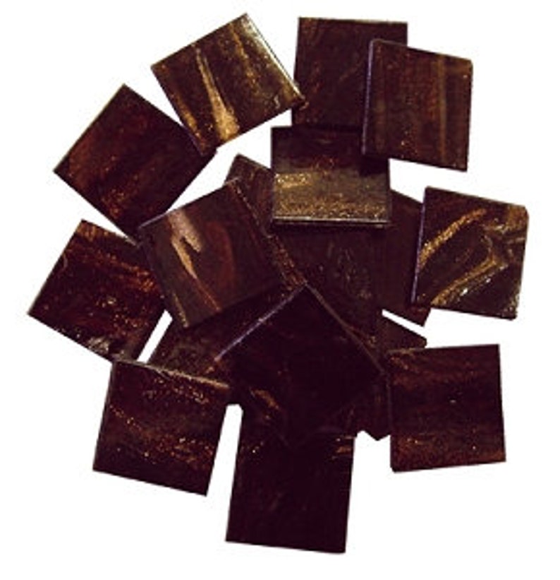 34 Gold Veined Venetian Glass Mosaic Tiles Single Colors and Mixes