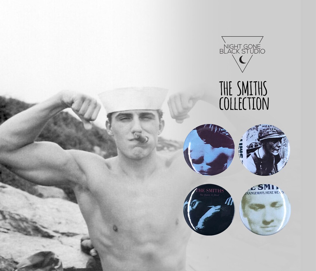 The Smiths 1.5 Button Collection Meat is Murder, Queen is Dead ...