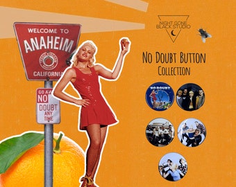 Tragic Kingdom - No Doubt Band 1.5" Buttons