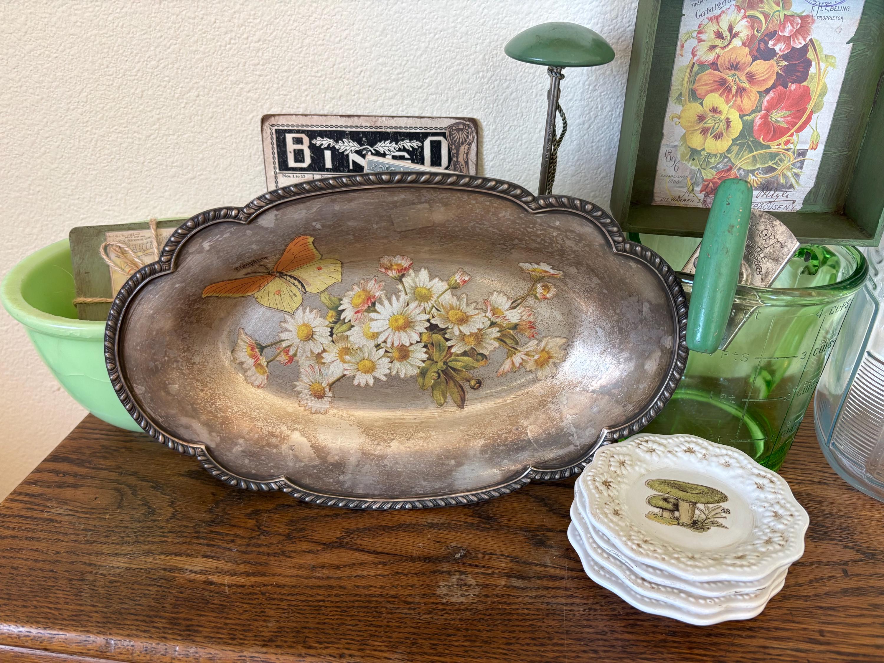 Wallace Silver Tray - Etsy
