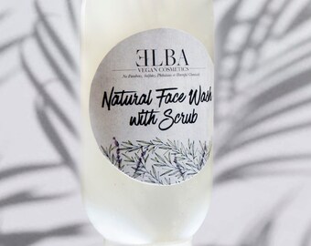 Natural Face Wash with Scrub