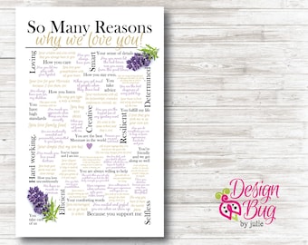 Reasons Why We Love You - Poster