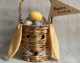 Easter wishes flag bunny kisses flag scandi Easter decoration for home