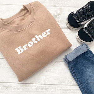 Bluza z nadrukiem Big Brother | Bluza z ogłoszeniem Big Brother | Bluza z ogłoszeniem Big Brother | Bluza z ogłoszeniem o narodzinach dziecka starszego rodzeństwa | Bluza z ogłoszeniem o ciąży