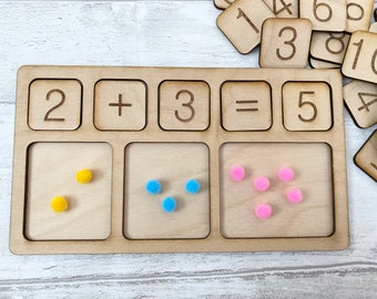 Educational Math Game for Children - Addition & Subtraction Practice