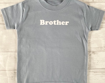 Dusky blue brother tee T-shirt