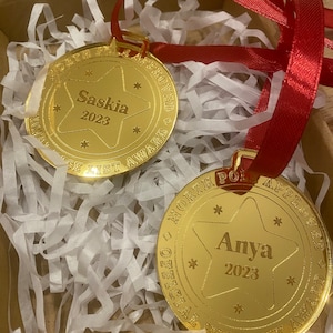 Official nice list approved medal