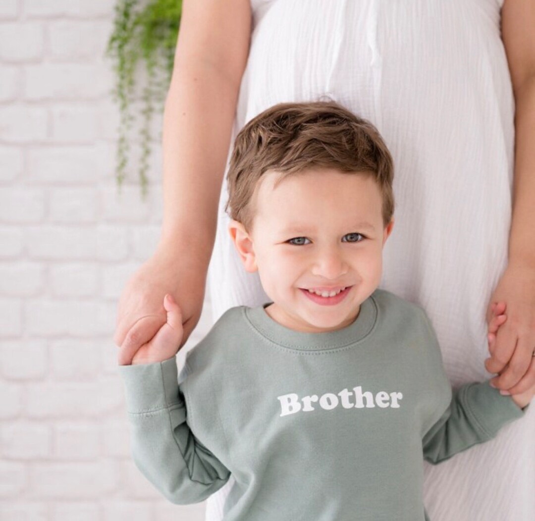 Dusky Green Brother Jumper Etsy UK