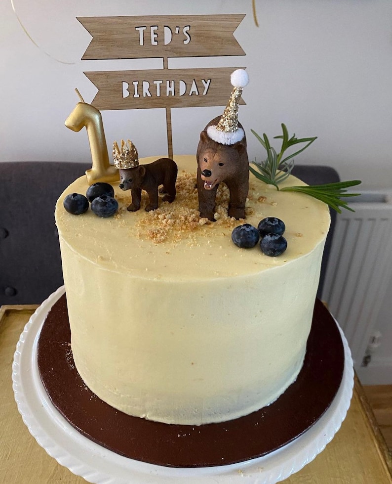 Animal Cake Topper Hats and Crowns Etsy UK