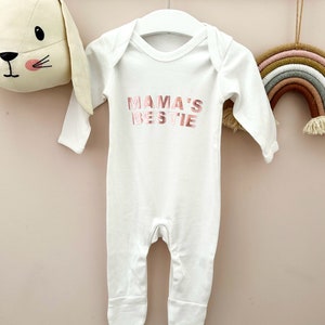 Gorgeous mamas bestie 100% cotton baby romper babygrow