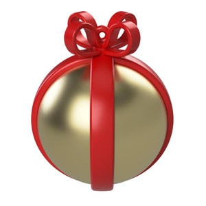 Pokeball ornament to 3d print image 7