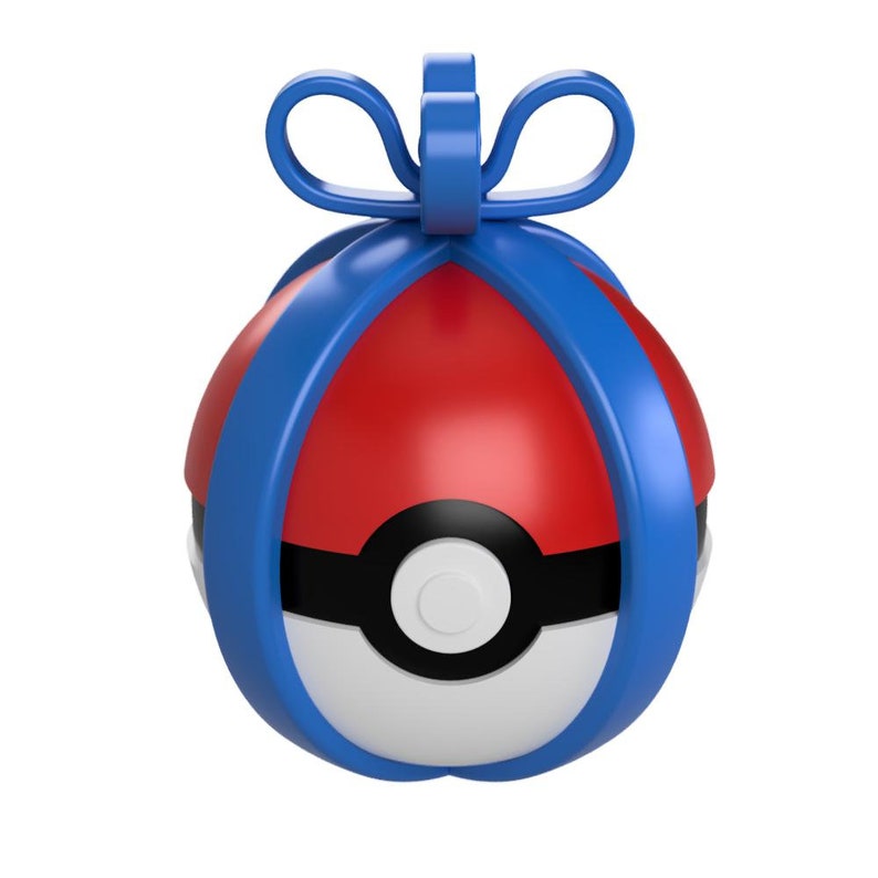 Pokeball ornament to 3d print image 2