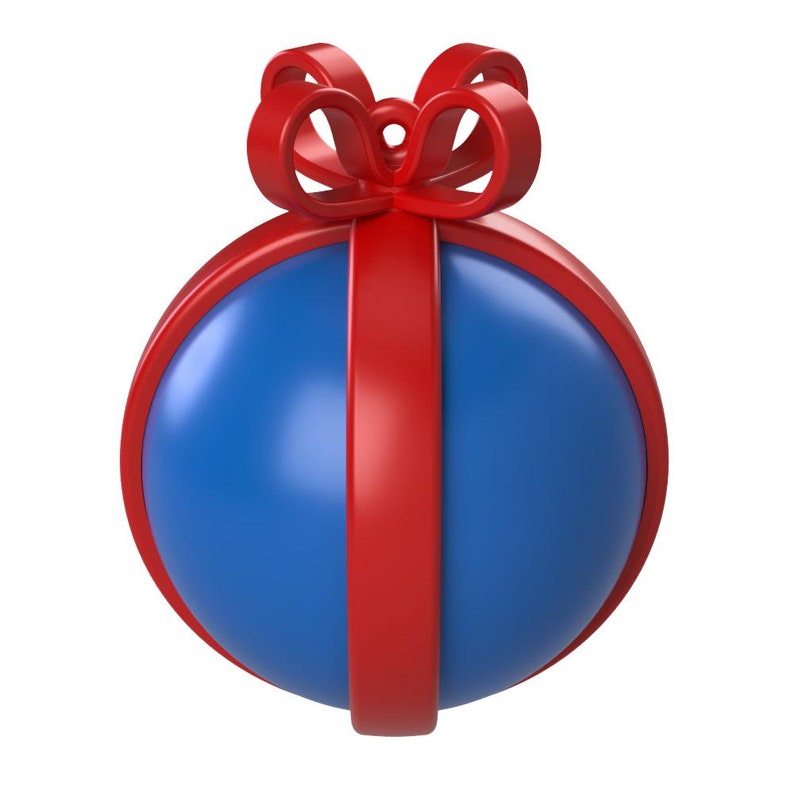 Pokeball ornament to 3d print image 5