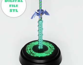 3D-bestanden Master Sword De legende van Zelda Tranen van de koninkrijken