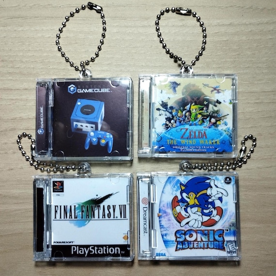 Mini CD Case Keychain With NFC Chip – Retro Gift for Gamers - Etsy