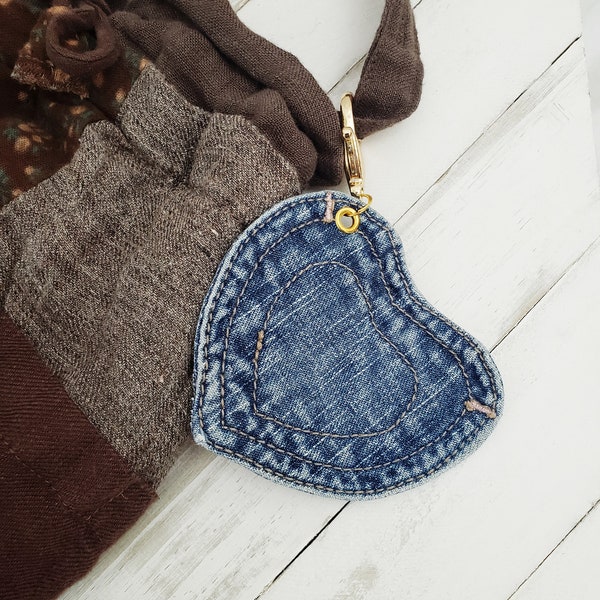 Jeans Keychain Etsy
