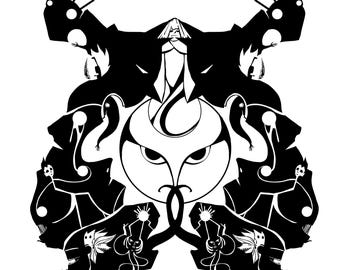 Fragment 5 – Fragments of Form | Printable Adult Coloring Page Digital Download