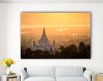 Limited Edition "Sunset Spires" Cityscape Photography - Fuji Crystal Print - Digitally Signed and Numbered