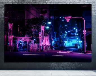 Limited Edition "Osaka Nights" Cyberpunk Photography - Fuji Crystal Print - Digitally Signed and Numbered