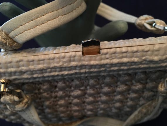 Alexander's Beige Crochet Bag - image 4