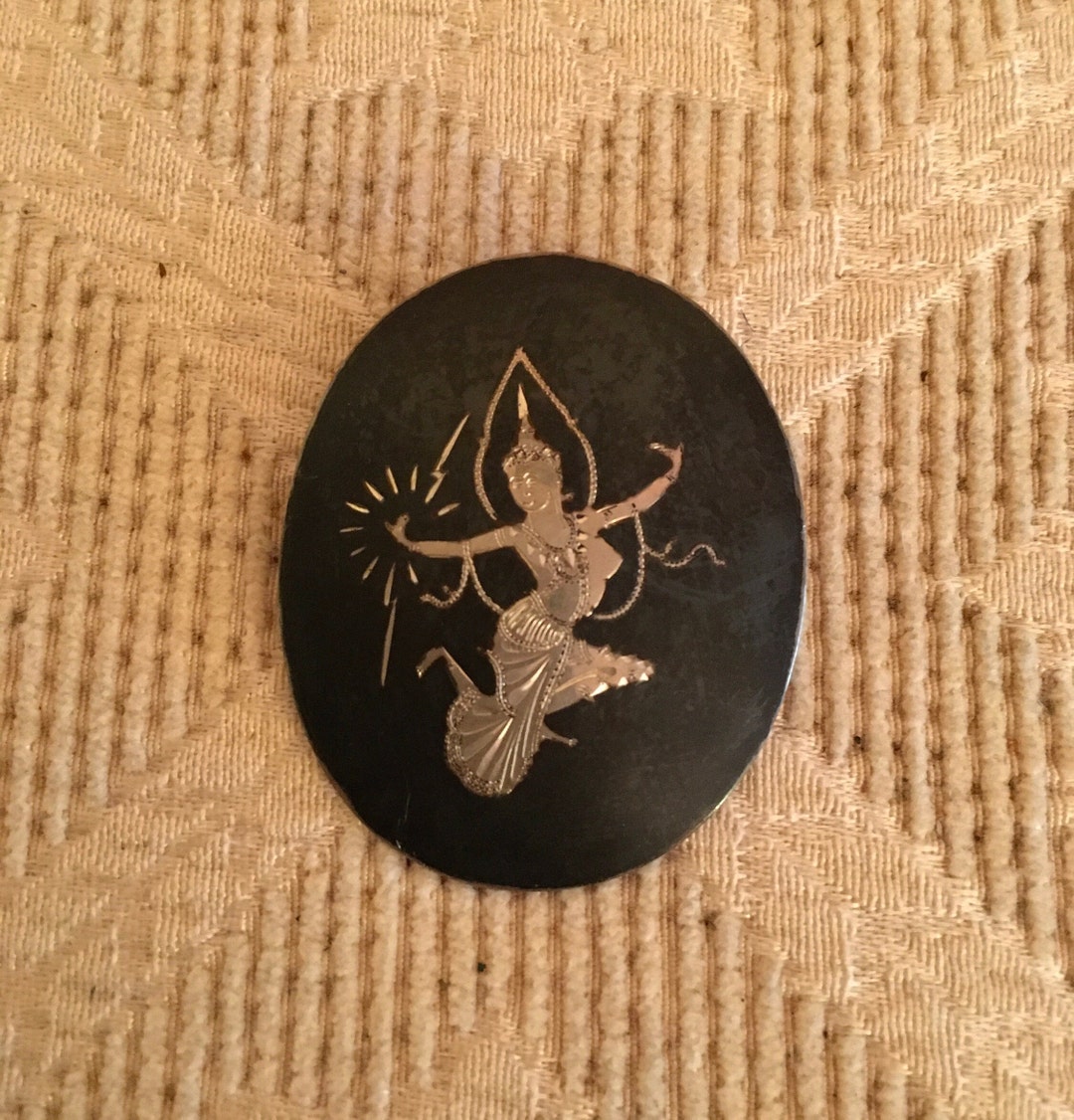 Broche Danseuse De Ballet Opéra - Multicolore, Neuf Avec étiquettes, Bijou Fantaisie