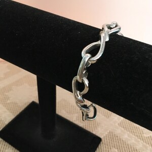 Avon Silver Tone Link Bracelet