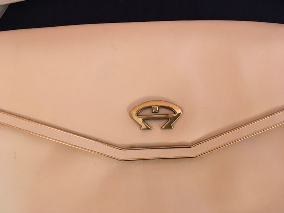 Vintage Etienne Aigner Off-white Shoulder Bag - image 2