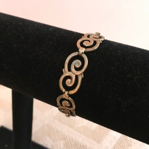 Symmetalic 14K and Sterling Link Bracelet
