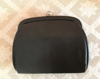Soft Brown Vinyl Clutch