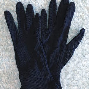 Van Raalte zwarte mesh-handschoenen