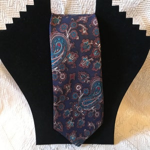 Blue Paisley Liberty of London Necktie