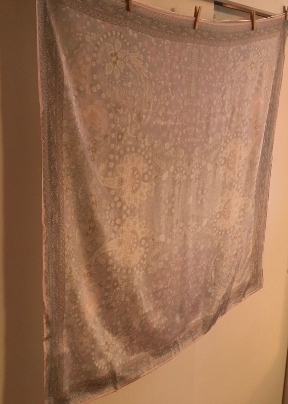 Pastel Paisley Scarf - image 3