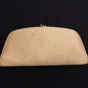 Vintage Baronet Gold Lame Wallet