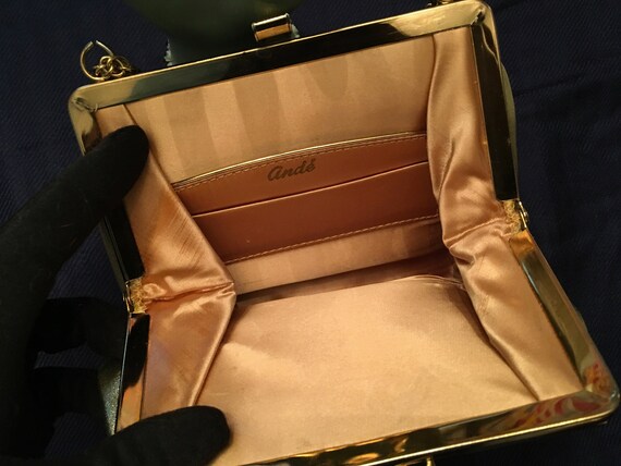Ande Gold Lame Evening Bag - image 5