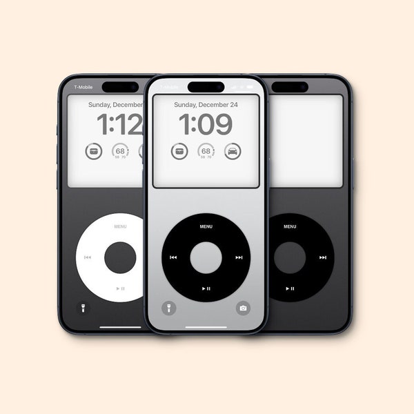 iPhone LockScreen Classic iPod Wallpaper Pack [3 HD Images]