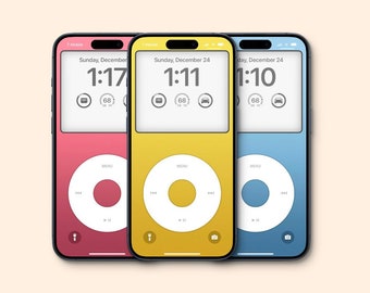 iPhone LockScreen Classic iPod Wallpaper Pack [3 HD Images]