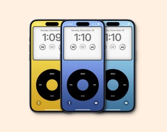 iPhone LockScreen Classic iPod Wallpaper Pack [3 HD Images]